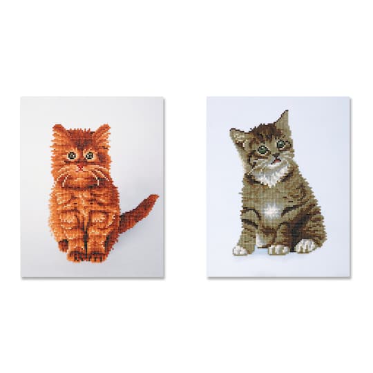 6 Pack: Duo Cat Diamond Art Kit by Make Market®
